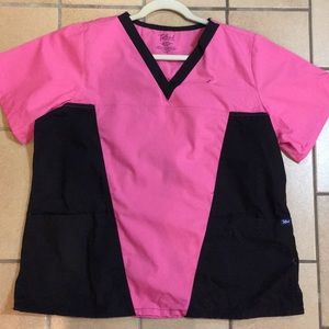 Scrub top Large New